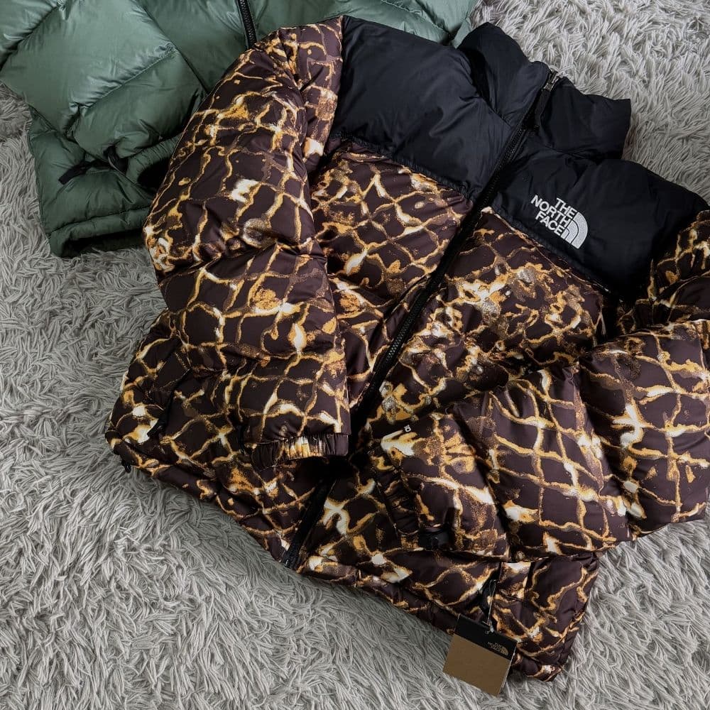 TNF 700 nuptse brown/black