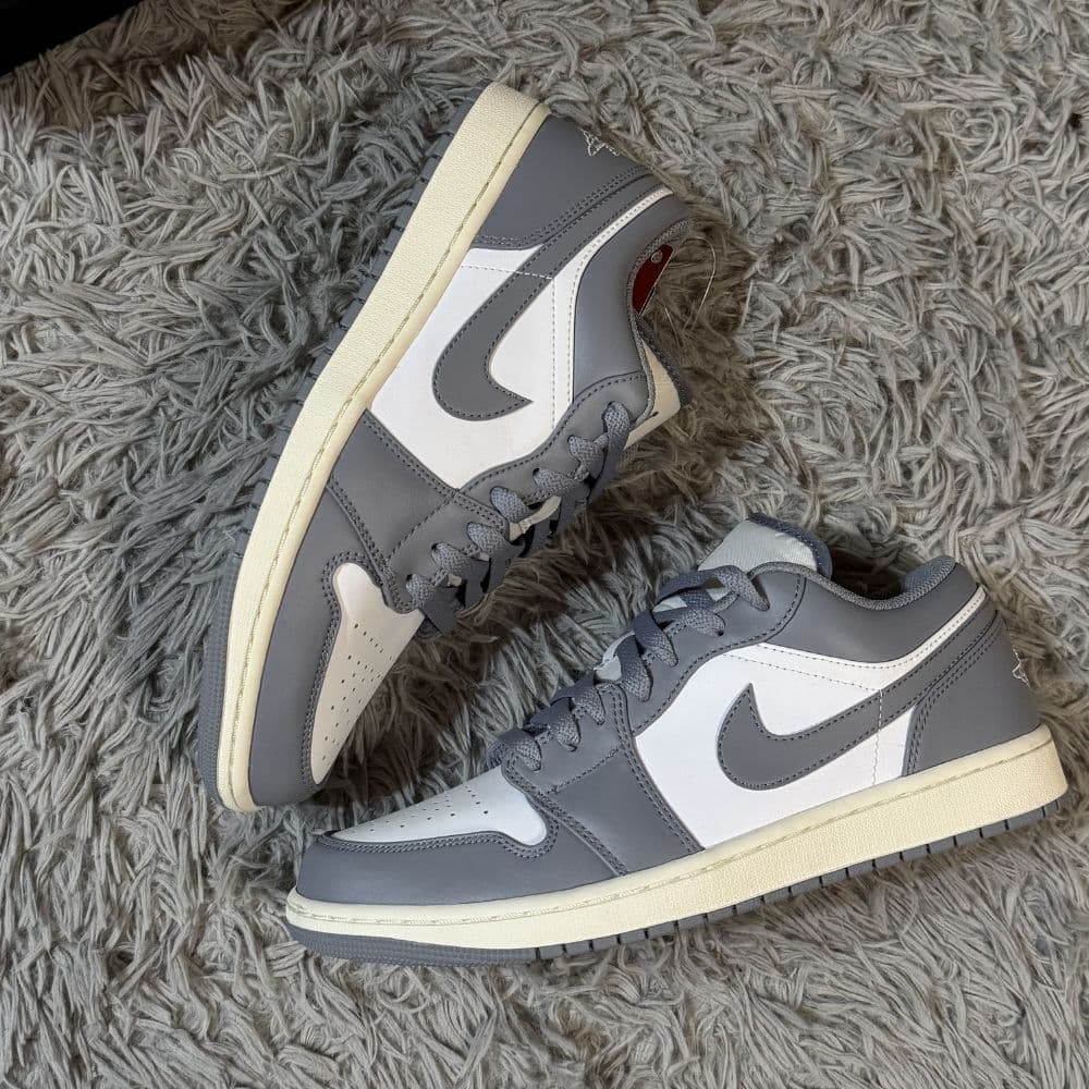 Jordan 1 low vintage grey
