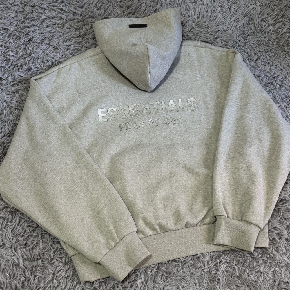 Essentials Hoodie Heather Stone