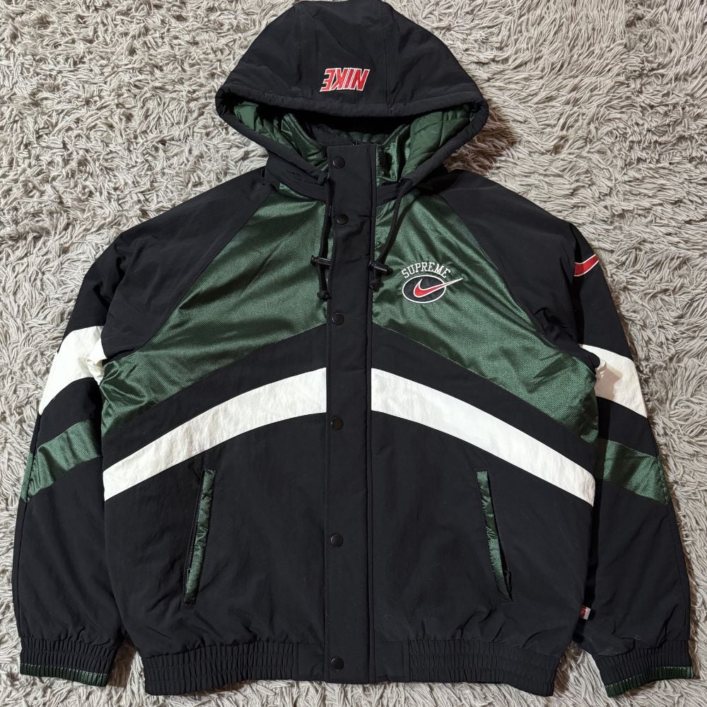 Supreme x Nike Hooded Sport Jacket Green