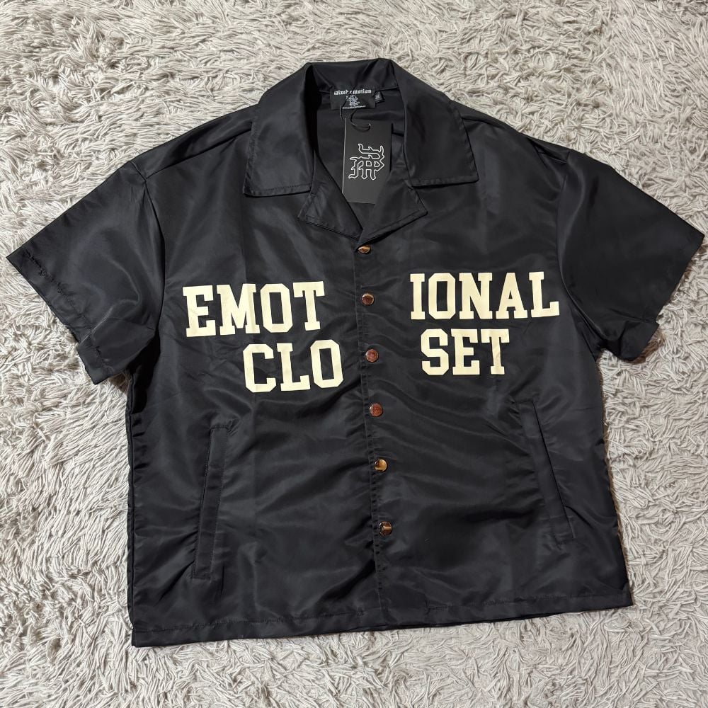 Mixed Emotions Nylon Shirt Black